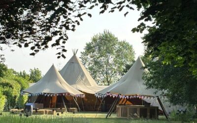 Weekend Tipi Setup