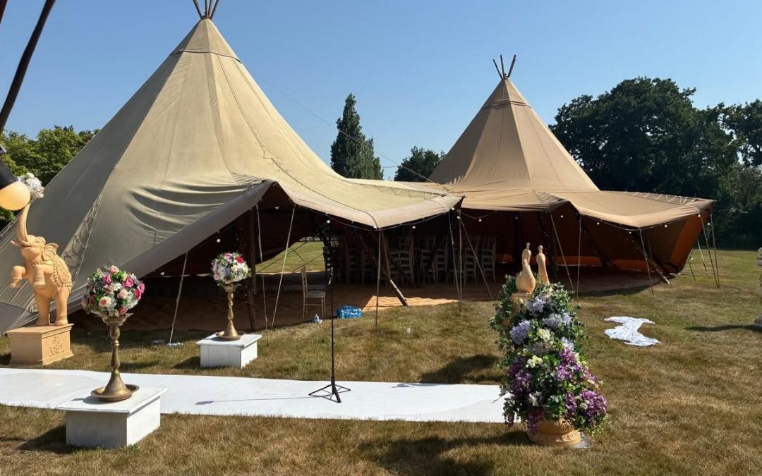 A Spectacular Wedding Setup